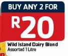 Wild Island Dairy Blend Assorted-2 x 1Ltr