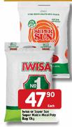 Iwisa Or Super Sun Super Maize Meal Poly Bag-10Kg