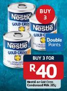  Nestle Or Gold Cross Condensed Milk-3 x 385g