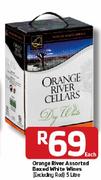 Orange River Assorted Boxed White Wines (Excluding Red) -5L