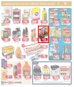 Pick n Pay Hyper: Festive Savings On All Your Holiday Basics ( 03 Dec - 16 Dec 2013), page 3