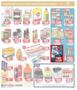 Pick n Pay Hyper: Festive Savings On All Your Holiday Basics ( 03 Dec - 16 Dec 2013), page 3