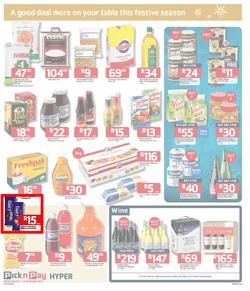 Pick n Pay Hyper: Festive Savings On All Your Holiday Basics ( 03 Dec - 16 Dec 2013), page 3