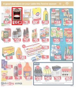 Pick n Pay Hyper: Festive Savings On All Your Holiday Basics ( 03 Dec - 16 Dec 2013), page 3