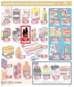 Pick n Pay Hyper: Festive Savings On All Your Holiday Basics ( 03 Dec - 16 Dec 2013), page 3