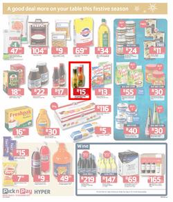 Pick n Pay Hyper: Festive Savings On All Your Holiday Basics ( 03 Dec - 16 Dec 2013), page 3