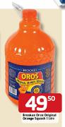 Brookes Oros Original Orange Squash-5L