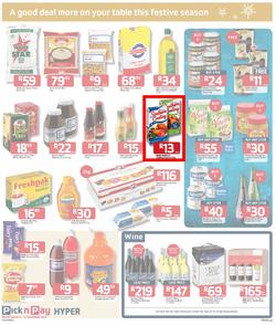 Pick n Pay Eastern Cape- Festive Savings On All Your Holiday Basics (03 Dec - 16 Dec 2013), page 3
