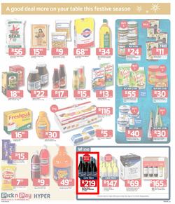 Pick n Pay Hyper: Festive Savings On All Your Holiday Basics ( 03 Dec - 16 Dec 2013), page 3
