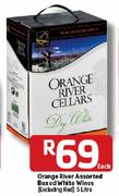 Orange River Assorted Boxed White Wines(Excluding Red)-5Ltr 