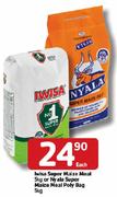 Iwisa Super Maize Meal 5kg Or Nyala Super Maize Meal Poly Bag-5kg