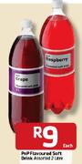 PnP Flavoured Soft Drink Assorted-2Ltr Each