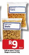 PnP No name Pasta Shapes Assorted-500g Each