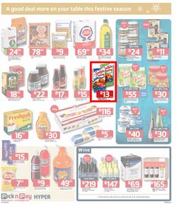 Pick n Pay Hyper: Festive Savings On All Your Holiday Basics ( 03 Dec - 16 Dec 2013), page 3