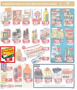 Pick n Pay Hyper: Festive Savings On All Your Holiday Basics ( 03 Dec - 16 Dec 2013), page 3