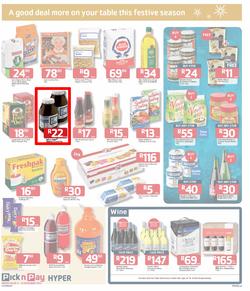 Pick n Pay Hyper: Festive Savings On All Your Holiday Basics ( 03 Dec - 16 Dec 2013), page 3