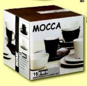16-Piece Mocca Dinner Set