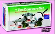 7-Piece Premier Stainless Steel Cookware Set