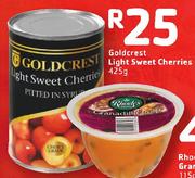 Goldcrest Light Sweet Cherries-425g