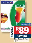 Stem Cocktail Glass-2 Pack