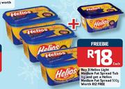 Helios Light Medium Fat Spread Tub-1Kg Each
