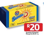 Sunshine D Original Margarine Brick- 1kg