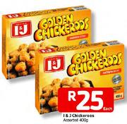 I&J Chickeroos Assorted-400g Each