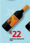 Simonsviei Simonsrood-750ml