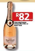 Simonsig Kaapse Vonkel Brut MCC Or Rose-750ml Each