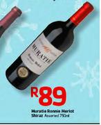 Muratie-Ronnie Merlot Shiraz Assorted-750ml