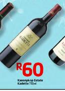 Kanonpkop Estate Kadette-750ml