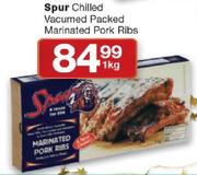 Spur Chilled Vacumed Packed Marinated Pork Ribs-1kg