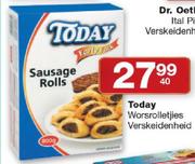 Today Worsrolletjies-40's