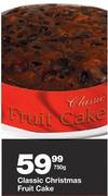 Classic Christmas Fruit Cake-750g
