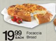 Focaccia Bread-Each