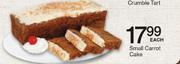 Small Carrot Cake-Each