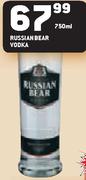 Russian Bear Vodka-750ml