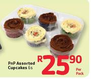Pnp Assorted Cupcakes-6's Per Pack