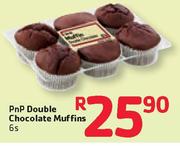 Pnp Double Chocolate Muffins - 6's