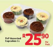 PnP Assorted Cupcakes- 6's Per Pack