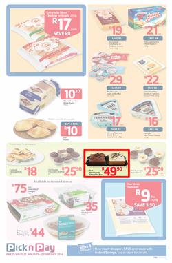 Pick n Pay KwaZulu Natal : One Billion Rand ( 21 Jan - 02 Feb 2014 ), page 3