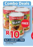 Miami Boerie Relish Assorted-450g Each