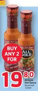 All Gold Hot Sauce Assorted-125ml