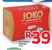 Joko Tagless Teabags-200's