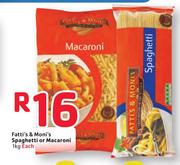 Fatti's Moni's Spaghetti Or Macroni-1Kg Each