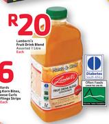 Lamberti's Fruit Drink Blend Assorted-1L Each