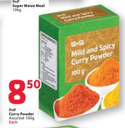PnP Curry Powder Assorted-100g Each