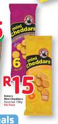 Bakers Mini Cheddars Assorted-198g Per Pack