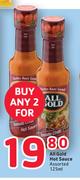 All Gold Hot Sauce Assorted-125ml