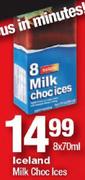 Iceland Milk Chocices-8x70ml